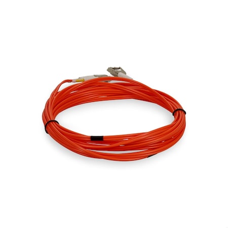 Add-On 50CM LC MALE TO LC MALE OM1 STRAIGHT ORANGE DUPLEX FIBER OFNR RISER-R ADD-LC-LC-0-5M6MMF